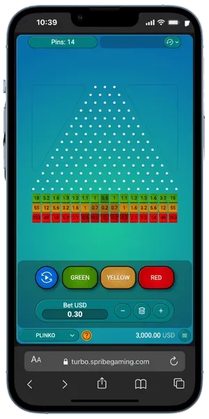 мобільна версія плінко